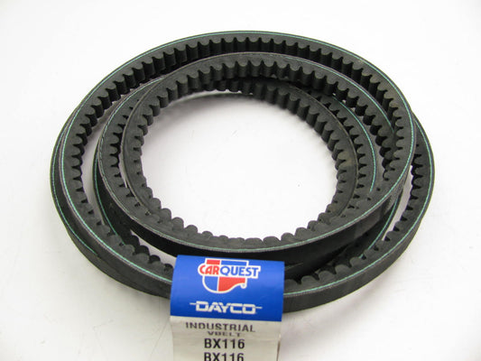 Dayco BX116 Accessory Drive Cogged Industrial V-Belt - 0.66'' X 119''