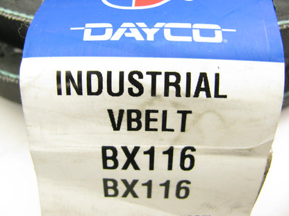 Dayco BX116 Accessory Drive Cogged Industrial V-Belt - 0.66'' X 119''