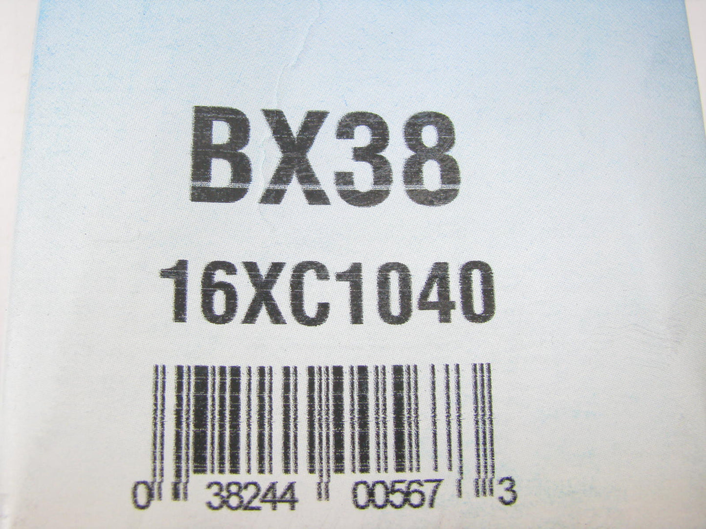Dayco BX38 Industrial V-Belt, Raw Edge, GL Cog Premium
