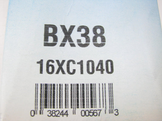 Dayco BX38 Industrial V-Belt, Raw Edge, GL Cog Premium