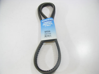 Dayco BX58 Cogged Industrial Accessory Drive Belt - 21/32'' X 61''