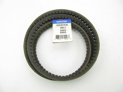Dayco BX63 Industrial Accessory Drive Belt - 21/32'' X 63''