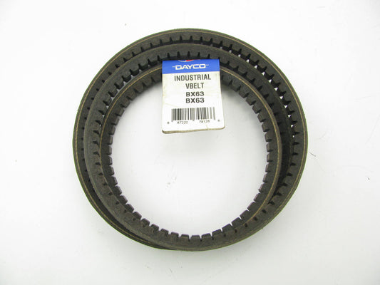 Dayco BX63 Industrial Accessory Drive Belt - 21/32'' X 63''