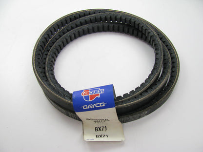 Dayco BX71 Industrial Accessory Drive Belt - 0.67'' X 73.90''
