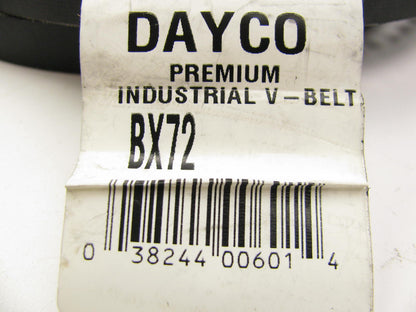 Dayco BX72 Industrial Cogged Accessory Drive Belt - 21/32'' X 75''