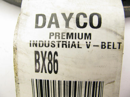 Dayco BX86 Cogged Industrial Accessory Drive V-Belt - 21/32'' X 89''