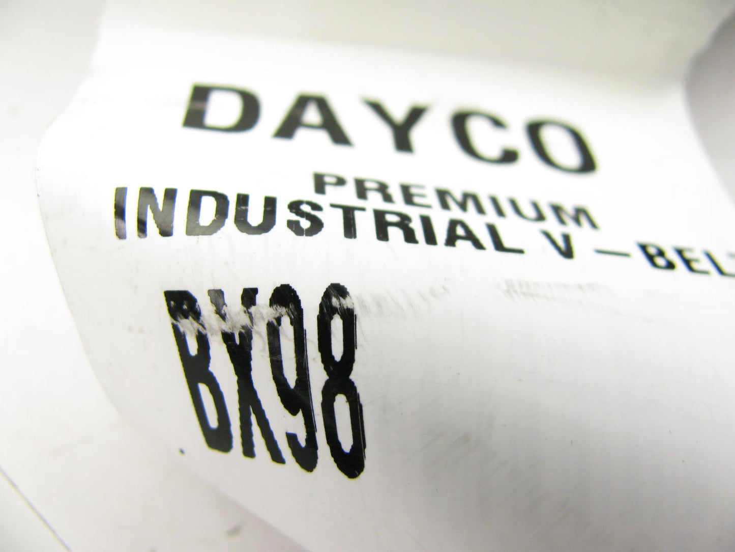 Dayco Industrial V-Belt, Raw Edge 100.90'' X .672''