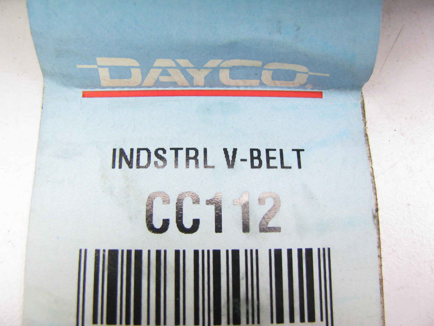Dayco CC112 Double Angle Industrial Accessory Drive V-Belt - 0.88'' X 116''