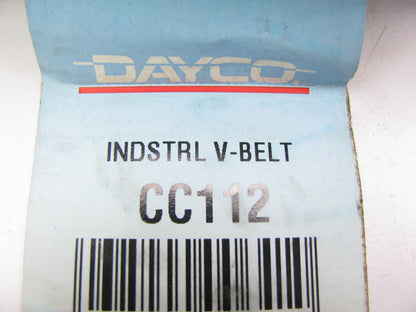 Dayco CC112 Double Angle Industrial Accessory Drive V-Belt - 0.88'' X 116''