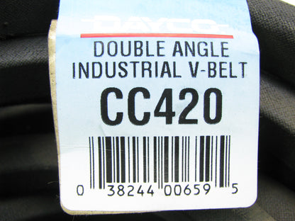 Dayco CC420 Double Angle Industrial Accessory Drive V-Belt - 0.88'' X 422''