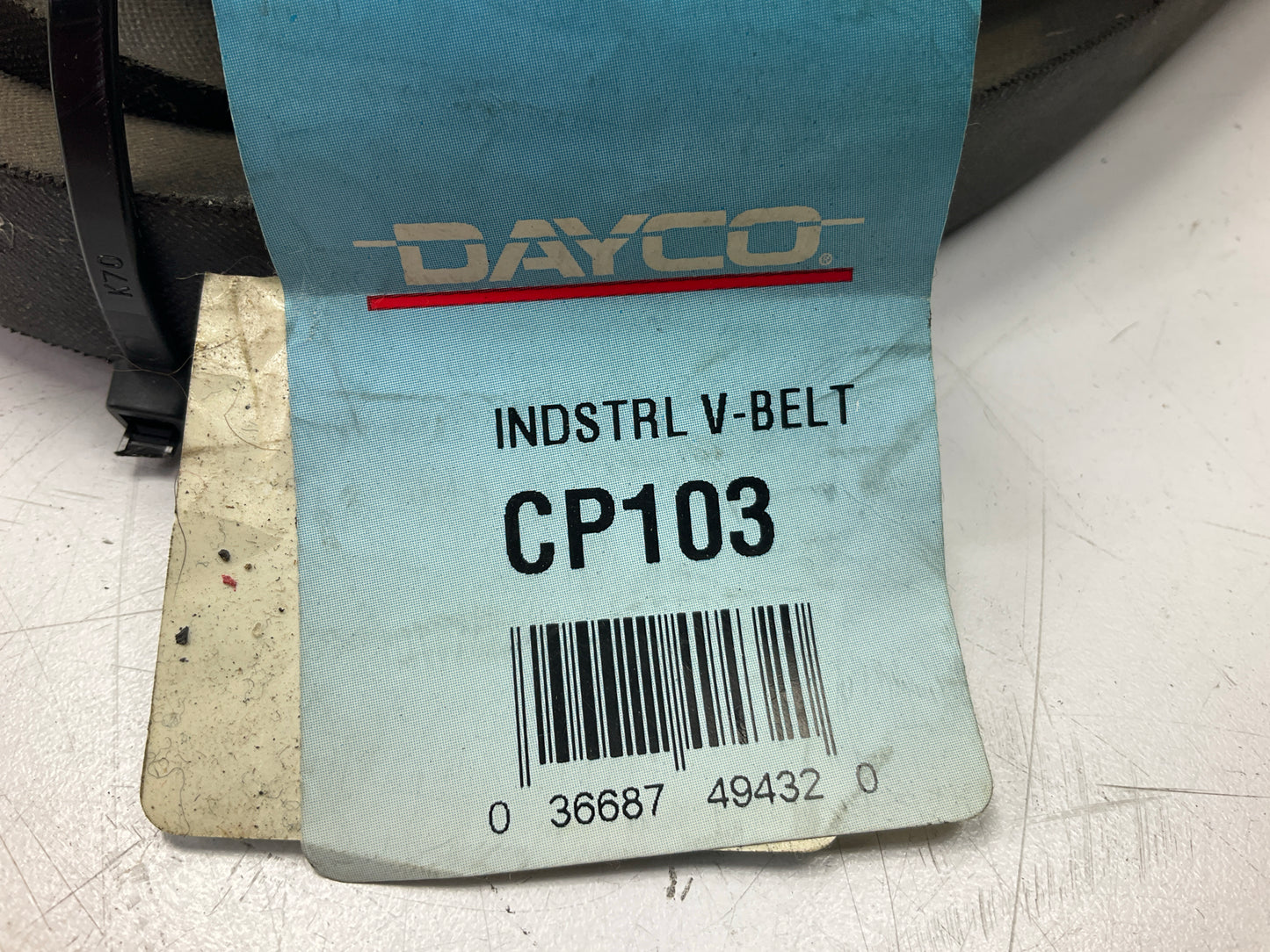 Dayco CP103 Industrial Accessory Drive Belt, 7/8'' X 107''