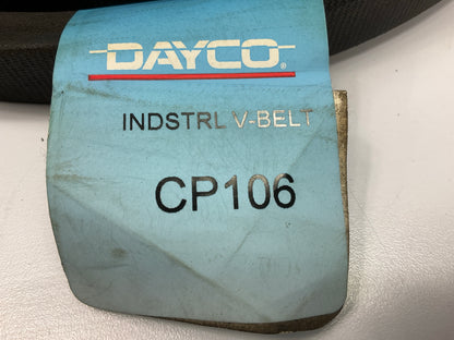 Dayco CP106 Industrial Accessory Drive Belt - 7/8'' X 110''