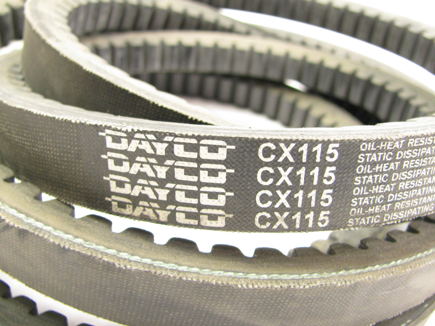 Dayco CX115 Accessory Drive Cogged Industrial V-Belt - 0.88'' X 119''