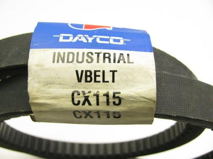 Dayco CX115 Accessory Drive Cogged Industrial V-Belt - 0.88'' X 119''