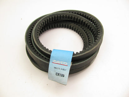 Dayco CX120 Accessory Drive Cogged Industrial V-Belt - 0.88'' X 124''
