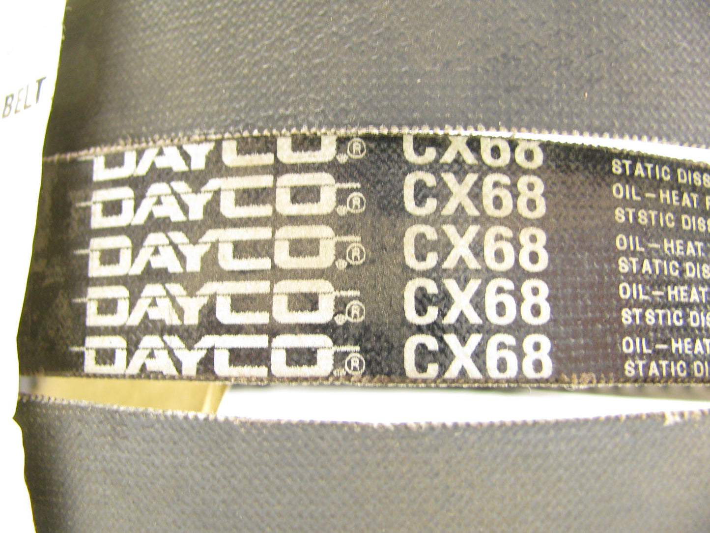 Dayco CX68 Industrial Accessory Drive V-Belt - 0.92'' X 72.15''
