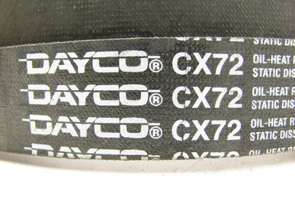 Dayco CX72 Accessory Drive Cogged Industrial V-Belt - 0.92'' X 76.15
