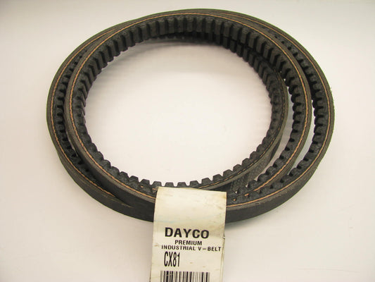 Dayco CX81 Cogged Industrial Accessory Drive Belt - 0.92'' X 85.15''