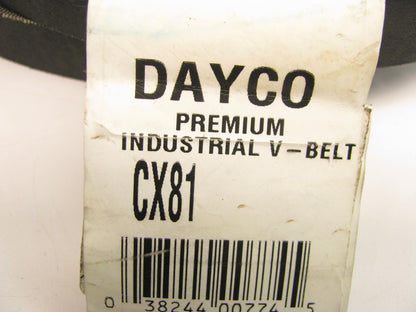 Dayco CX81 Cogged Industrial Accessory Drive Belt - 0.92'' X 85.15''