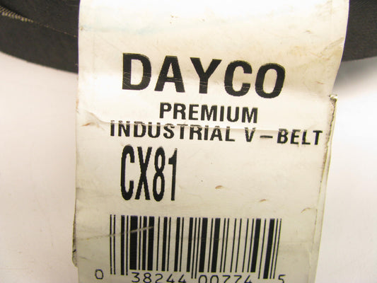 Dayco CX81 Cogged Industrial Accessory Drive Belt - 0.92'' X 85.15''