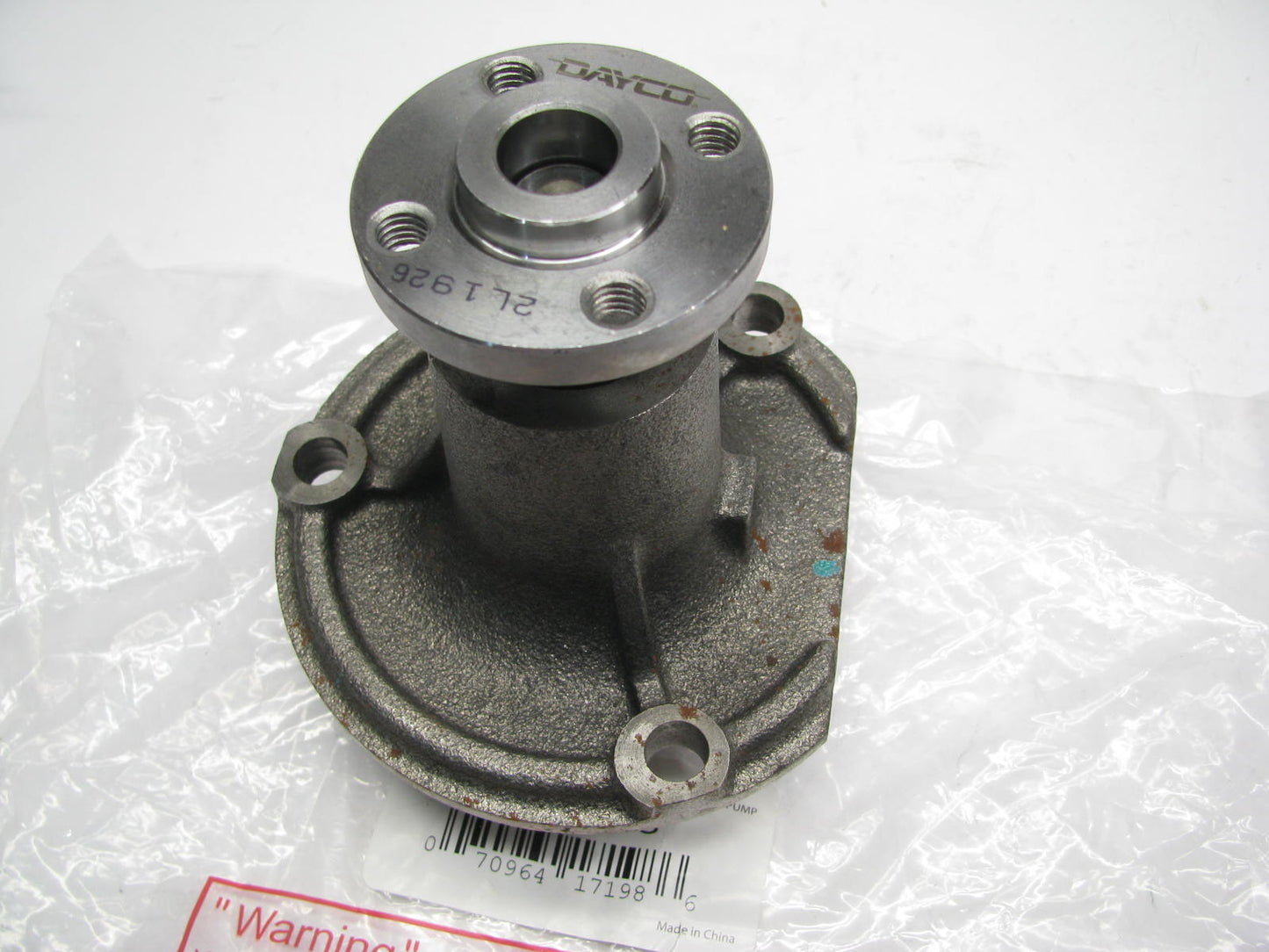 Dayco DP1355S Water Pump For Massey Ferguson Tractor TE20, TEA20, TO20, TO30