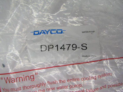 Dayco DP1479S Engine Water Pump For 1975-1985 Toyota 2.0L 5R DYNA / TOYOACE