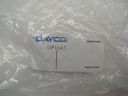 Dayco DP1647 Engine Water Pump For 1966-1976 BMW 1.6L 1.8L 2.0L-L4