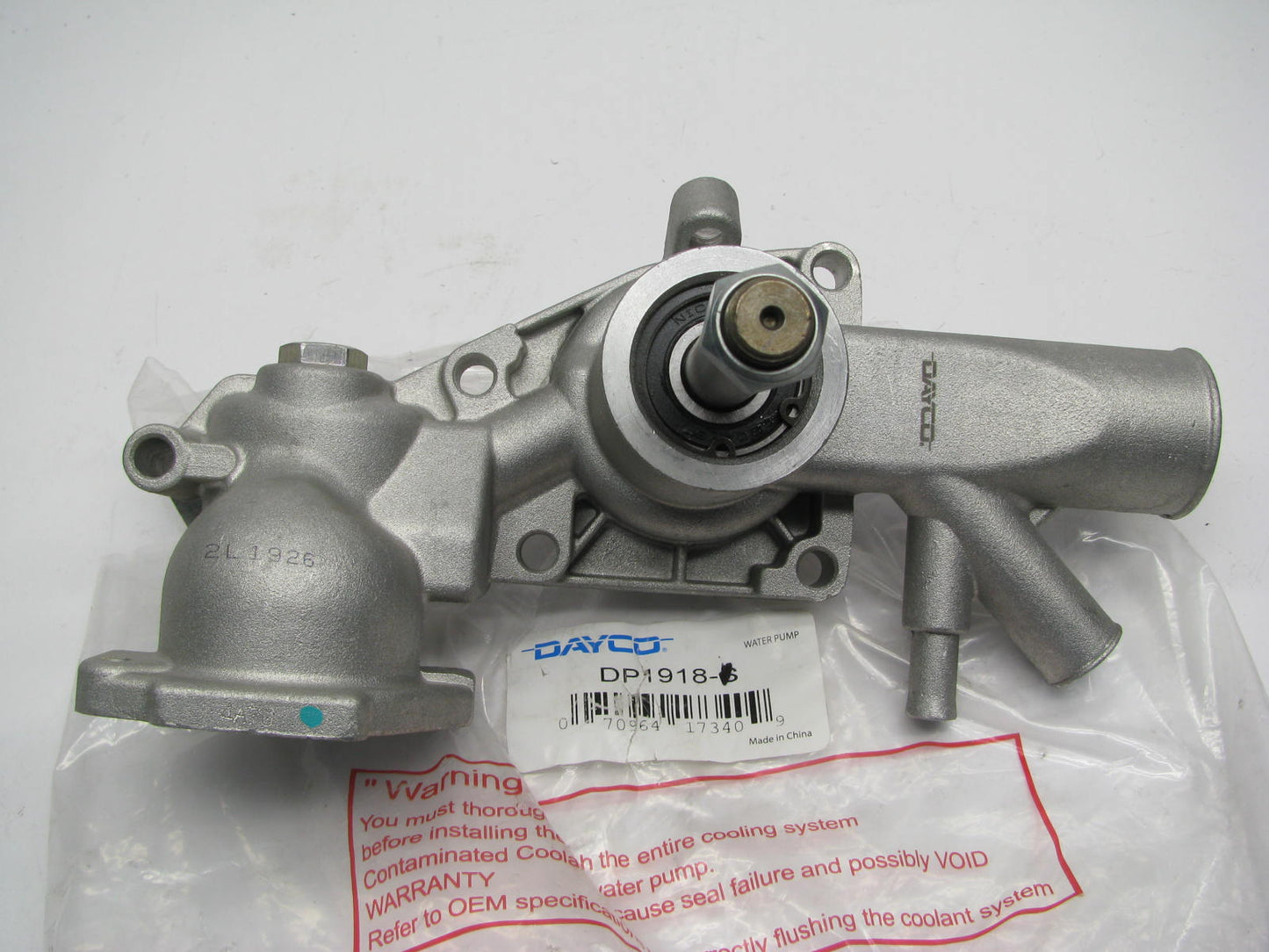 Dayco DP1918S Engine Water Pump For 1980-1987 Peugeot 505 2.0L-L4