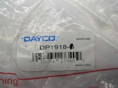 Dayco DP1918S Engine Water Pump For 1980-1987 Peugeot 505 2.0L-L4