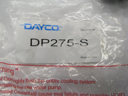 Dayco DP275 Water Pump For 1996 Volkswagen Jetta 1.9L TDI Diesel