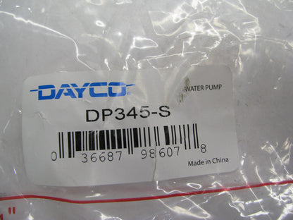 Dayco DP345S Engine Water Pump For 1998-2004 Mercedes-Benz SLK230 2.3L