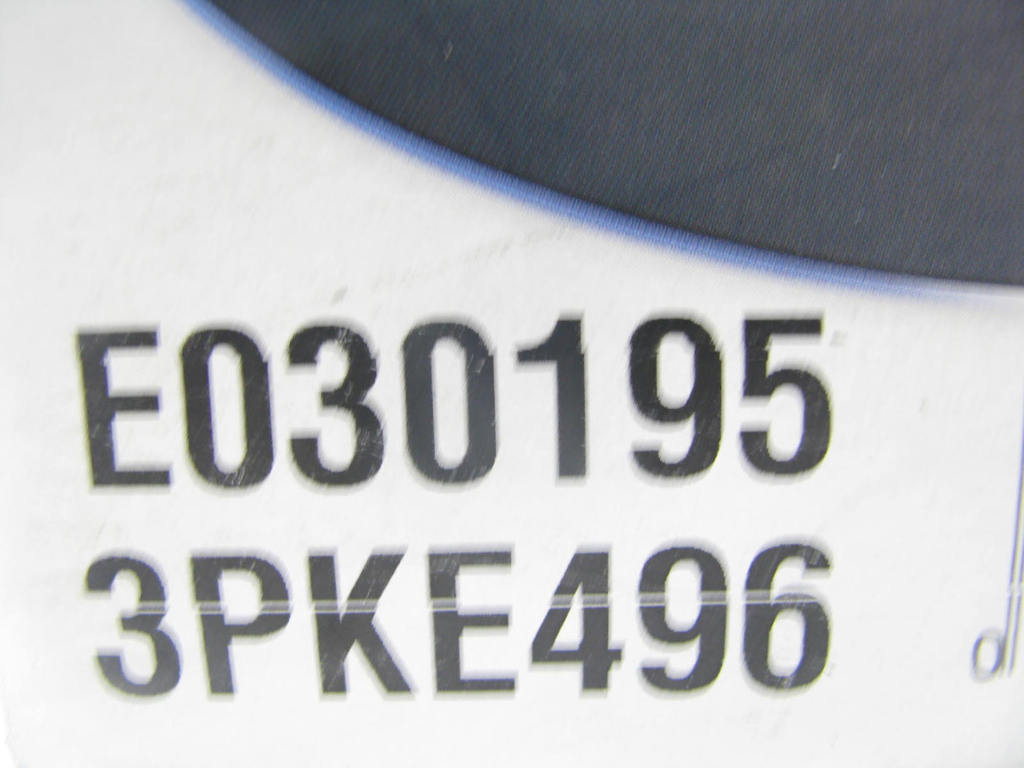 Dayco E030195 Serpentine Belt - 0.42'' X 20.00'' - 3 Ribs