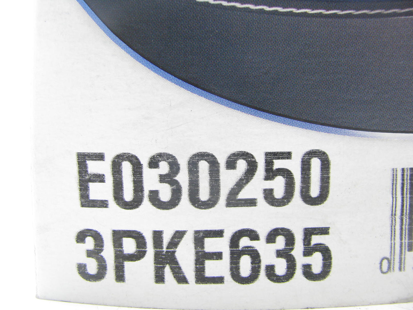 Dayco E030250 Elastic Serpentine Belt - 0.42'' X 25.50'' - 3 Ribs