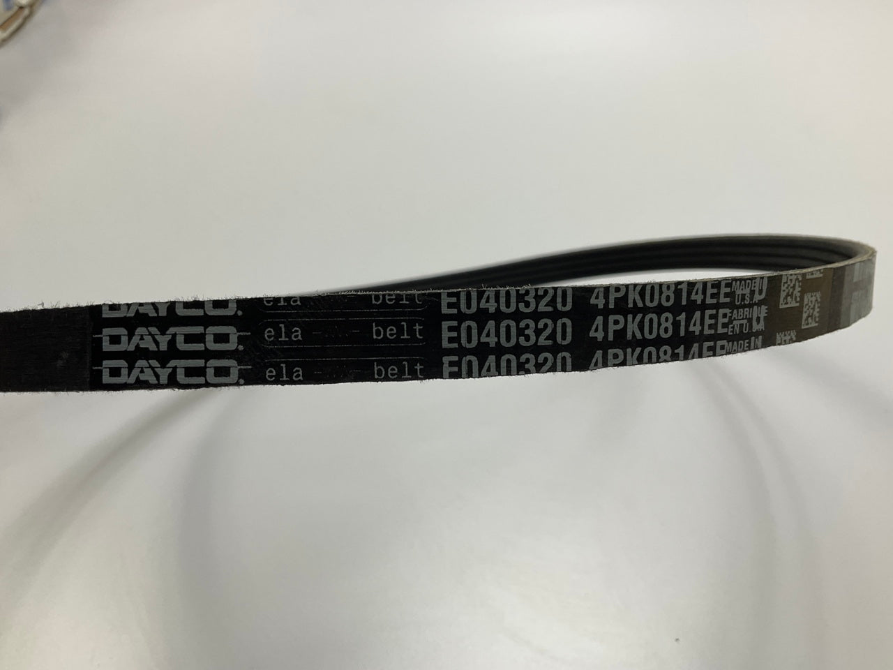Dayco E040320 Elastic Self-Tensioning Serpentine Belt