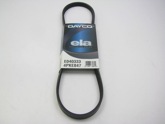 Dayco E040333 Elastic Serpentine A/C Drive Belt for 2007-2010 BMW X5 4.8L AWD