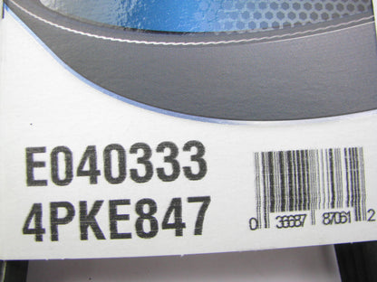 Dayco E040333 Elastic Serpentine A/C Drive Belt for 2007-2010 BMW X5 4.8L AWD