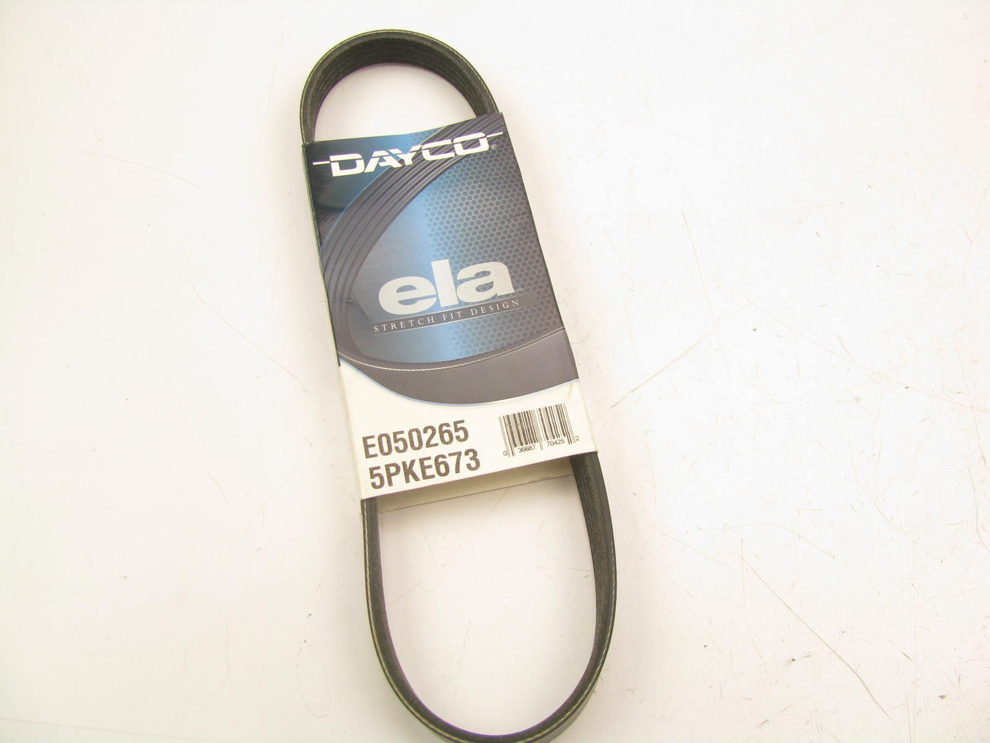 Dayco E050265 Elastic Serpentine Belt - 0.69'' X 26.50'' - 5 Ribs