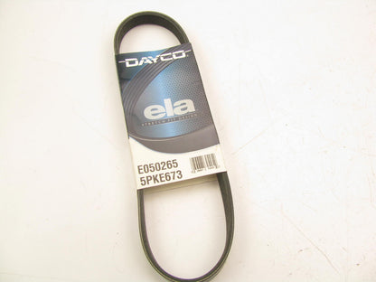 Dayco E050265 Elastic Serpentine Belt - 0.69'' X 26.50'' - 5 Ribs