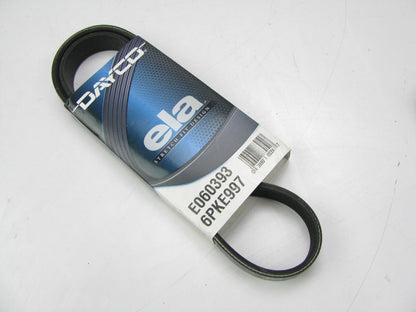 Dayco E060393 Elastic Serpentine Belt - 0.84'' X 40.00'' - 6 Ribs