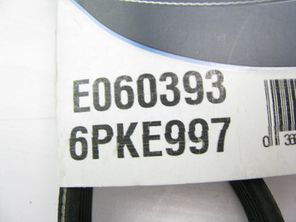 Dayco E060393 Elastic Serpentine Belt - 0.84'' X 40.00'' - 6 Ribs