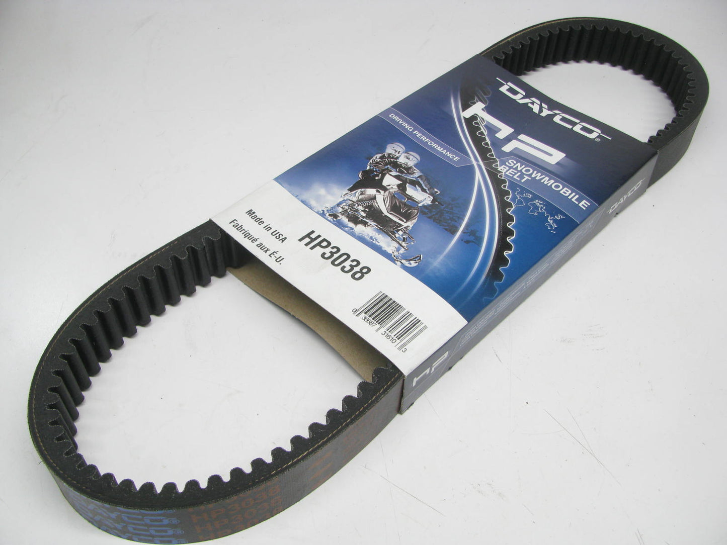Dayco HP3038 HP High-Performance Belt For Snowmobiles