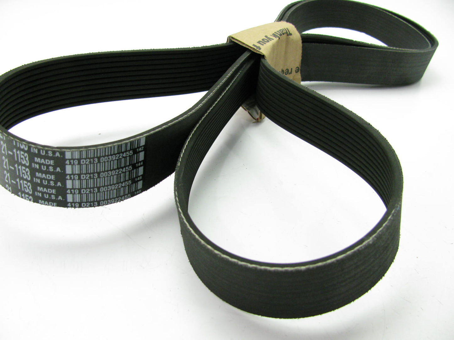 Dayco K10 X 87.9 Serpentine Belt Replaces K100879HD, 21900258, 5061277, 8L27170,