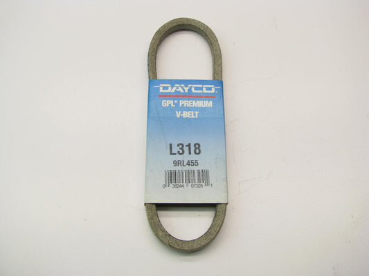 Dayco L318 Power Equipment Accessory Drive Belt - 3/8'' X 18''