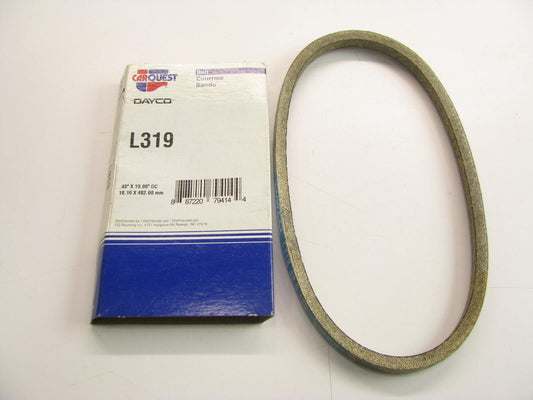 Dayco L319 Industrial Accessory Drive Belt - 3/8'' X 19''