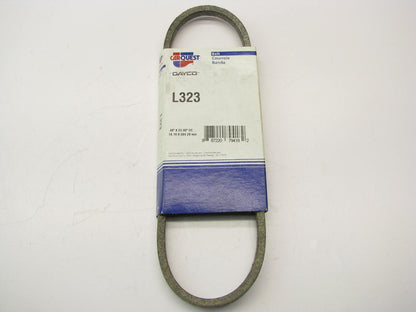Dayco L323 Power Equipment Accessory Drive Belt - 3/8'' X 23''