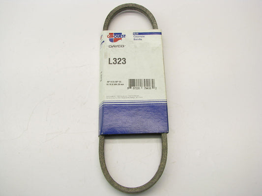 Dayco L323 Power Equipment Accessory Drive Belt - 3/8'' X 23''