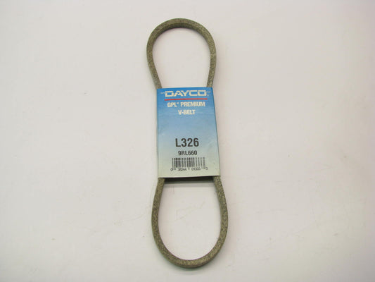 Dayco L326 Power Equipment Accessory Drive Belt - 3/8'' X 26''