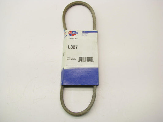 Dayco L327 Power Equipment Accessory Drive Belt - 3/8'' X 27''