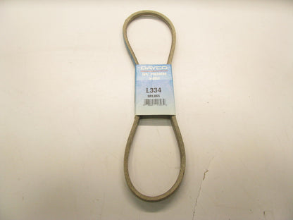 Dayco L334 Lawn & Garden Power Equipment Accessory Drive Belt - 3/8'' X 34''