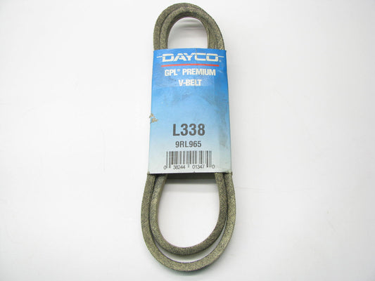 Dayco L338 Lawn & Garden Power Equipment Accessory Drive Belt - 3/8'' X 38''